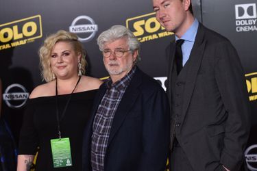 George Lucas est père de deux enfants qu'il a adoptés seuls : Katie (née en 1988) et Jett (né en 1993). Il a une autre fille, Amanda, adoptée en 1981 avec son ex-femme Marcia.