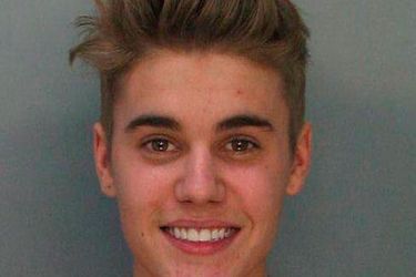 Justin Bieber après son arrestation en janvier 2014.