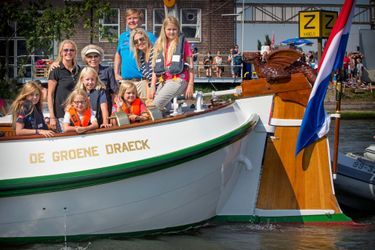La famille royale des Pays-Bas au Sail Amsterdam, le 22 août 2015