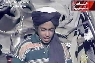 Une photo d&#039;archive de Hamza Ben Laden. 