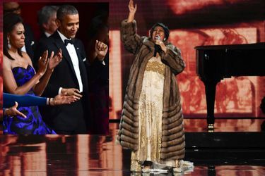 Barack Obama, Aretha Franklin