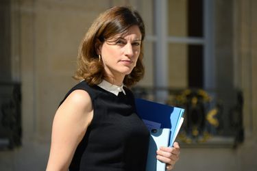 Juliette Méadel à la sortie du conseil des ministres, mardi.