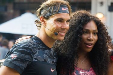 Rafael Nadal et Serena Williams à New York pour l&#039;événement Nike Street Tennis