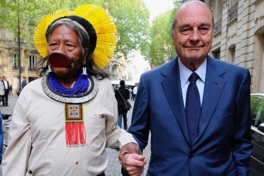 En 2012 avec Jacques Chirac