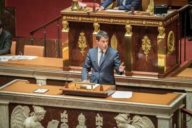 Manuel Valls à l&#039;Assemblée nationale le 12 mai dernier