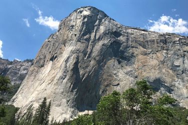 La falaise El Capitan, dans le Yosemite.