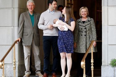 Chelsea Clinton en juin 2016, après avoir donné naissance à son fils Aiden.