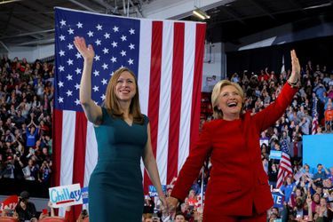 Hillary et Chelsea Clinton, en novembre 2016.