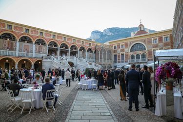 Cocktail au Palais princier de Monaco pour le 59e Festival de télévision de Monte-Carlo, le 16 juin 2019