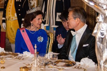 La reine Silvia de Suède à Stockholm, le 14 juin 2019