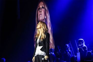 Céline Dion en concert à Anvers, le 20 juin 2016.