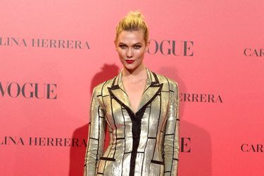 Karlie Kloss à la soirée Vogue à Madrid le 12 juillet 2018