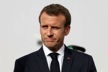 Le président Emmanuel Macron