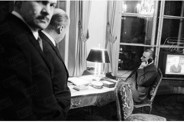 Georges Pompidou à Matignon en mars 1967.