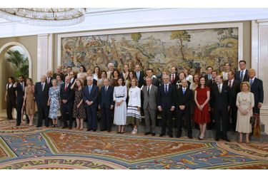 La reine Letizia d'Espagne à Madrid, le 14 juin 2019