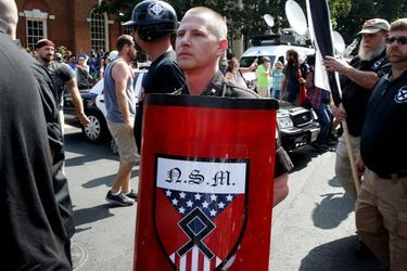 Une femme a été tuée dans une manifestation de néo-nazis et de suprémacistes blancs à Charlottesville, le 12 août 2017.