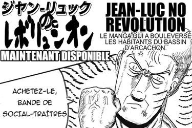 Jean-Luc Mélenchon, version manga