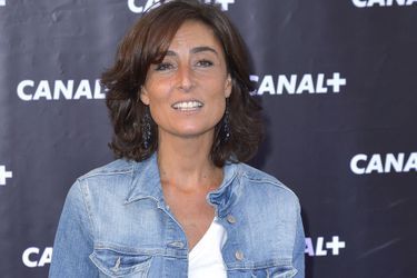 Nathalie Iannetta à la conférence de rentrée de Canal+ en 2013.