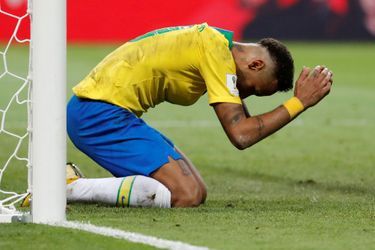 Neymar lors de la Coupe du monde.