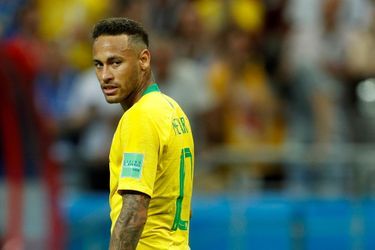 Neymar lors de la Coupe du monde. 