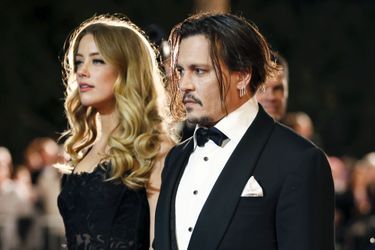 Johnny Depp et Amber Heard en Californie, janvier 2016