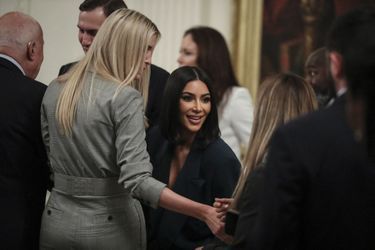 Kim Kardashian à la Maison-Blanche le 13 juin 2019
