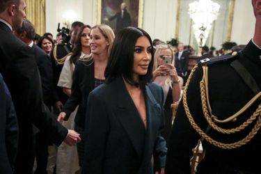 Kim Kardashian à la Maison-Blanche le 13 juin 2019