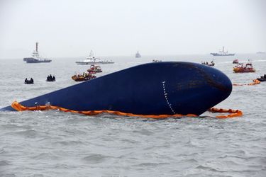 Le naufrage du Sewol a fait 269 morts et 33 disparus. 
