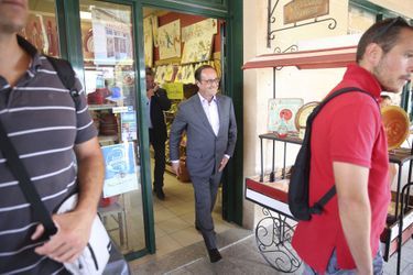 François Hollande à Aiguines