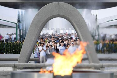 Le Japon a commémoré dimanche les 72 ans de bombardement d&#039;Hiroshima