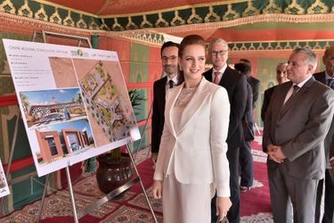 La princesse Lalla Salma du Maroc à Laâyoune, le 30 mai 2016