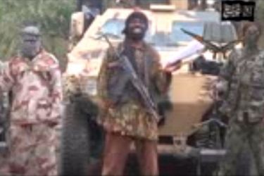 Le chef du groupe extrémiste Abubakar Shekau