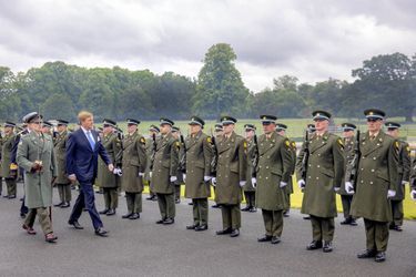 Le roi Willem-Alexander des Pays-Bas à Dublin, le 12 juin 2019
