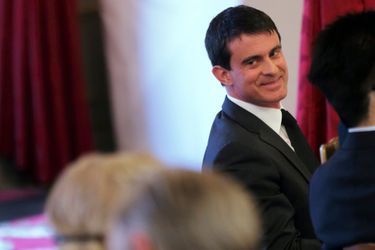 Manuel Valls le 5 mai à l&#039;Elysée