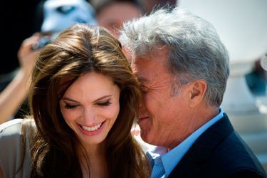 Dustin Hoffman et Angelina Jolie au Festival de Cannes en 2011