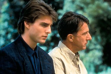 Dustin Hoffman et Tom Cruise dans "Rain Man" en 1988