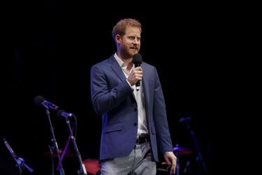 Le prince Harry au concert Audi Sentebale 2019 au palais de Hampton Court à Londres le 11 juin 2019