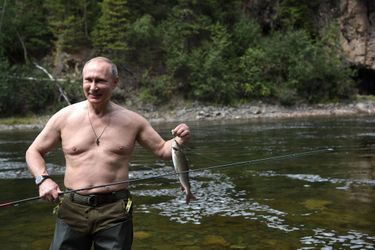 Vladimir Poutine en Sibérie 