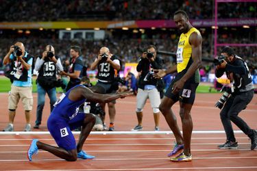 Usain Bolt et Justin Gatlin