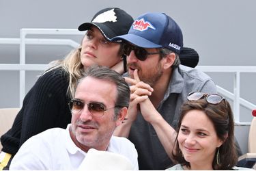 Marion Cotillard et Guillaume Canet à Roland-Garros le 9 juin 2019