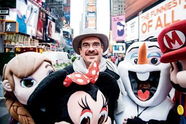 Philippe Decoufé à Times Square.