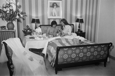 Ringo et Sheila, le matin de leur nuit de noces à l&#039;hôtel George V, à Paris