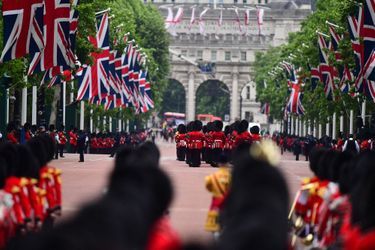 La parade Trooping the Colour à Londres le 8 juin 2019