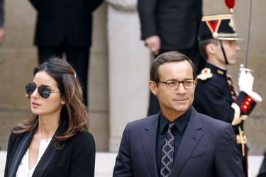 Jean-Luc Delarue et Anissa en juin 2011. 