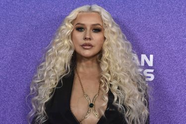 Christina Aguilera le 2 mars 2022 au Billboard Women Awards.