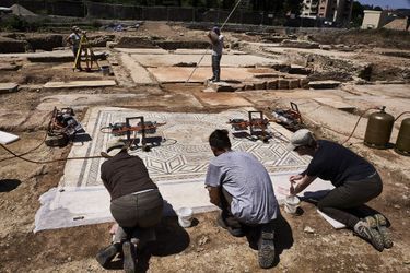 Les fouilles dans cette "Pompéi viennoise" vont durer jusqu'en décembre