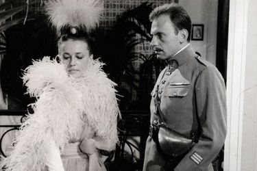 Jeanne Moreau et Jean-Louis Trintignant dans "Mata Hari" en 1965