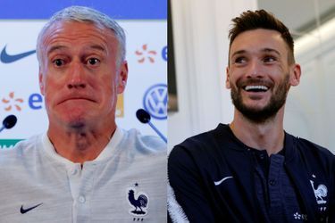 Didier Deschamps et Hugo Lloris réagissent à la communication d'Antoine Griezmann. 
