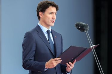 Le Premier ministre du Canada, Justin Trudeau.