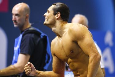 A Berlin, aux championnats d’Europe 2014, il remporte le 50m nage libre